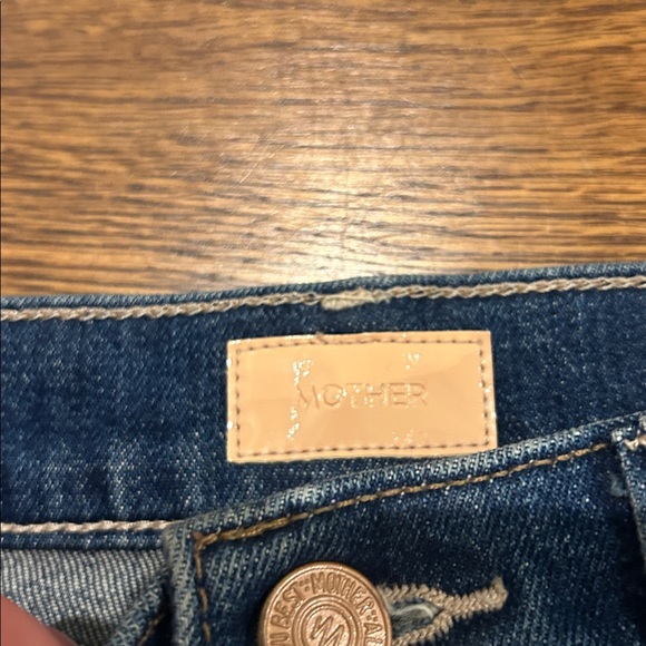 NWOT Mother The Swooner Rascal Ankle | wash:  Where is My Mind? Size 25 - Picture 7 of 11